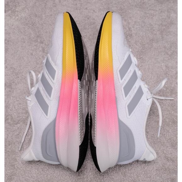Adidas Ultrarun 5 White Pink Yellow Running Shoes Sneakers Mens Size 11 IE8791 main image 8